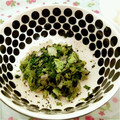 かとうねこ's cooksnap of when they made 【離乳食 後期】小松菜と白菜のごま和え.