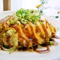 あっぷるカモミール's cooksnap of when they made てきとう！？広島風お好み焼き♪じゃけん.