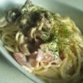 ゆまうたか's cooksnap of when they made ＊キノコとベーコンのクリームパスタ＊.