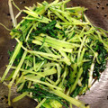 miya1427's cooksnap of when they made 水菜とほうれん草のゴマ和え.