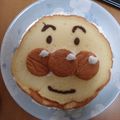 ぉちょママ's cooksnap of when they made ★簡単★アンパンマンのケーキ！誕生日に！.
