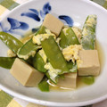 りらりら7's cooksnap of when they made 高野豆腐ときぬさやの卵とじ.
