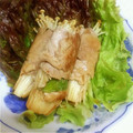 かれんさん's cooksnap of when they made 豚肉のエノキと大葉巻き.