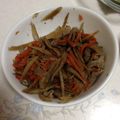 タカッパ☆'s cooksnap of when they made 甘辛♪ヘルシーきんぴらごぼう.