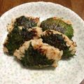 kamora's cooksnap of when they made 鶏つくねno青ジソ巻き.