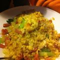 UmUl's cooksnap of when they made ごろごろスパムチャーハン.