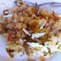 kindli's cooksnap of when they made アレンジ♪きんぴらごぼうピラフ.