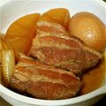 ここあさゆき's cooksnap of when they made 圧力鍋で☆豚の角煮.