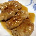 いちごしろっぷ's cooksnap of when they made 新玉ねぎまきの生姜焼き♪.