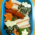 ピング−'s cooksnap of when they made ☆簡単キャラ弁☆ ひつじのショーン.