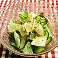 てらよう's cooksnap of when they made 野菜消費♪塩麹とゆかりの浅漬け.