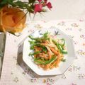 クレイプメートル's cooksnap of when they made 竹輪と細切り野菜の塩麹炒め.