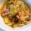 ぢんぴよ's cooksnap of when they made かにかまで♪簡単あんかけ炒飯.