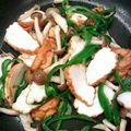 すんならもへ's cooksnap of when they made 魚河岸あげとピーマンの炒め物.