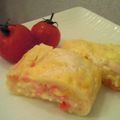 おさるのしっぽ's cooksnap of when they made チーズいっぱいとカニかまの卵焼き♡.