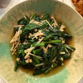 ma616y's cooksnap of when they made ほうれん草とエノキの煮浸し.