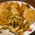 LEMONCARD's cooksnap of when they made 超簡単♡鶏ひき肉ともやしのハンバーグ♡.
