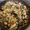 yasu_ha's cooksnap of when they made ナスとセロリと鳥ひき炒め.