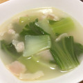 ple510's cooksnap of when they made 青梗菜とﾊﾑの中華ｽｰﾌﾟ.