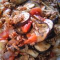 J・0505's cooksnap of when they made 焼き茄子のボローニャ風ミートソース.