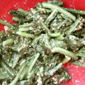 J・0505's cooksnap of when they made 簡単☆ほうれん草のごまマヨ和え.