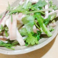 ピー夕一's cooksnap of when they made イカのアジア風炒め パクチー&ニンニク.