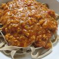ダブルおさかな's cooksnap of when they made 簡単コクうま！ミートソース.