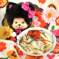 みなみんくっきんぐ's cooksnap of when they made 簡単♪とろろとびこうどん.