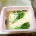あべ尚's cooksnap of when they made ルクエで簡単！素麺の茹で方.
