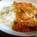 airi's cooksnap of when they made ✿ナスとひき肉の洋風トマトソースライス✿.