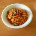 ぱむたん☆'s cooksnap of when they made ベーコンとアボカドのトマトパスタ.