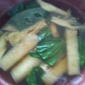 noanoanoan's cooksnap of when they made お味噌汁の具材で♪しょうが中華スープ.
