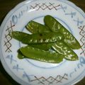 白いぐれーぷ's cooksnap of when they made すぐ出来る◆絹さや炒め.