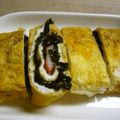maruru-nn's cooksnap of when they made のりとカニカマでクルクル卵焼き.