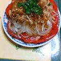 あざらしの赤ちゃん's cooksnap of when they made トマトに．．．ぶっかけ醤油(・∀・).