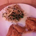 なおなお１０２２'s cooksnap of when they made ■糖質制限■もやしにらハム卵簡単ごまあえ.