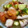 maruru-nn's cooksnap of when they made 簡単！タコきゅうりトマトの柚子胡椒★.