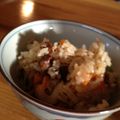 みつきどん's cooksnap of when they made ◆缶詰で♬秋刀魚とごまの炊き込み御飯.