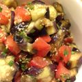 zyagagori's cooksnap of when they made 夏～！✿冷やしナスのにらとまゴマ和え✿.