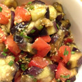 zyagagori's cooksnap of when they made 夏～！✿冷やしナスのにらとまゴマ和え✿.