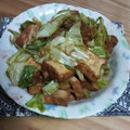 くまおとはなこ's cooksnap of when they made 厚揚げとキャベツの回鍋肉風.