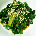 umebotan's cooksnap of when they made にらの中華風おひたし.