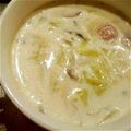 マロンina's cooksnap of when they made キャベツたっぷり♪ミルクスープ.