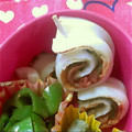 ＊＊まゆゆ＊＊'s cooksnap of when they made お弁当の定番！ちくわの梅シソ巻き.