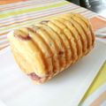 レモンジャ's cooksnap of when they made トヨ型でチョコ入りミルクパン.