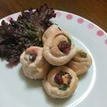 新人柚子胡椒's cooksnap of when they made 鳥ささみの梅しそロール.