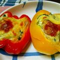ow23's cooksnap of when they made パプリカカップグラタン♪.