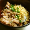 maruru-nn's cooksnap of when they made ﾏｸﾞﾛとｼﾞｬｺのﾊｰﾌ丼.