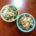 あいこす♡花嫁修業中's cooksnap of when they made しめじといんげんのツナサラダ.