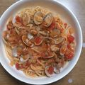 みかL's cooksnap of when they made ～おっ、作れる～簡単ボンゴレロッソパスタ.